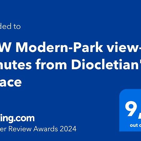 New Modern-Park View-5 Minutes From Diocletian'S Palace Сплит Экстерьер фото