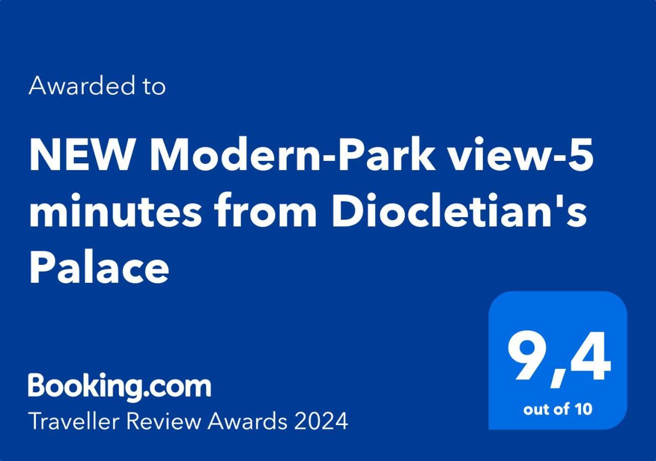 New Modern-Park View-5 Minutes From Diocletian'S Palace Сплит Экстерьер фото